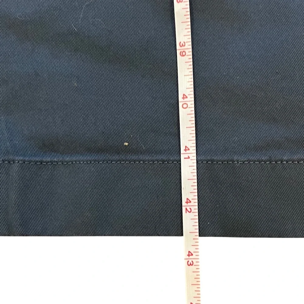 J.Crew Flex‎ Straight Fit Chino Pants Navy Blue 35x32 H3186 New